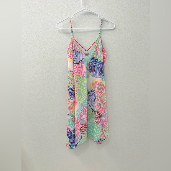 🛑SOLD🛑 Lilly Pulitzer Silk Clara Dress (small) - Picture 2 of 8